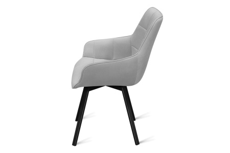 Стул B815-m (B815-m LIGHT GREY VL08, BK+)